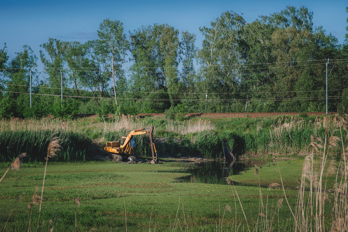 Pool demolition excavation Rothesay NB — Glen & Dale Outdoor Services